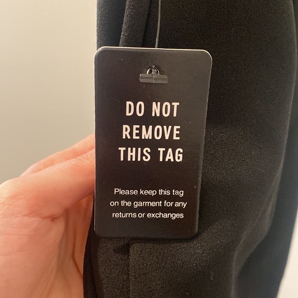 SOLD: Express Black Sweetheart Jumpsuit NWT - Picture 7 of 9